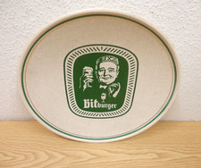 80er Bitburger Bier Wandteller