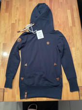 Naketano Damen Kapuzenpullover Darth Long VIII Hoodie Kleid Long fast Neu