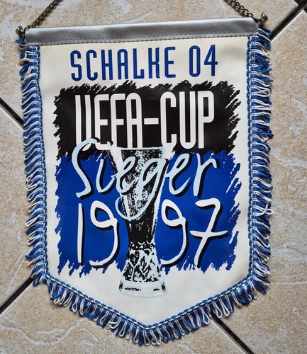 Großer wimpel schalke uefa - schalke, 04