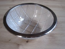 AMC Glas Salatschüssel Obstschüssel Schüssel Glasschüssel D.  22,7 cm H.  9,2 cm