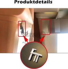 4x Endstück Ersatzteil passend für Dometic Rollo 2000 Wohnmobil Caravan Boot