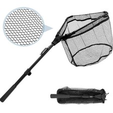 Angeln Kescher Gummiert