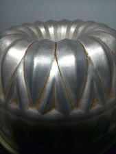 Antike Aluminiumbackform,Backform für Gugelhupf, Kuchenform