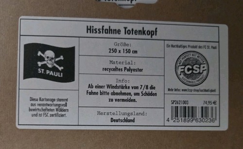 Hissfahne pauli fahne - st,