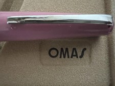 OMAS Füllfederhalter DS Rosa Tinte Iridium Feder Nie Benutzt Vintage