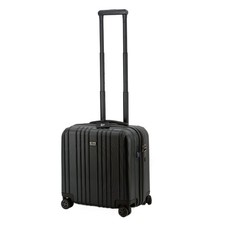 JSA 2 in 1 Reisetrolley Koffer Reisekoffer Businesstrolley ABS-Mix schwarz 45554