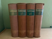 Brockhaus 1922/23 Handbuch des Wissens gebraucht, komplett Band 1-4
