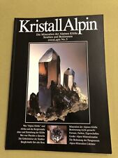 ExtraLapis 5 Kristall Alpin Heft/ Zeitschrift SELTEN!