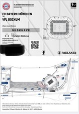 Sammlerticket FC Bayern München - VFL Bochum 23.09.2023 Bundesliga Print@Home