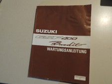 1991-1993 SUZUKI GSF 400 Bandit Reparatur Wartung anleitung Werkstatthandbuch