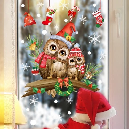 Fensterbild weihnachten winter - fensterbild,