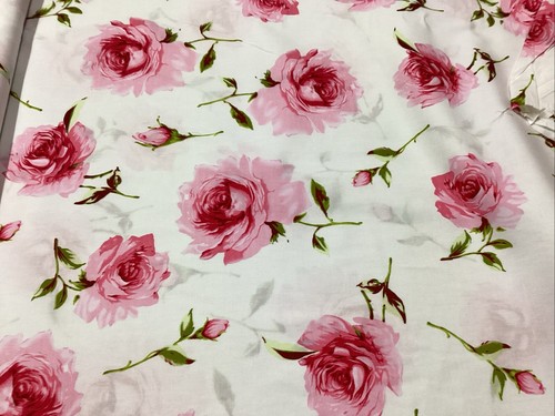 Belleboo stoffe rosa rosen - stoffe,