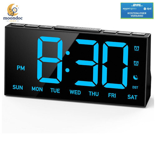 Digitaler wecker led uhr - led, mit
