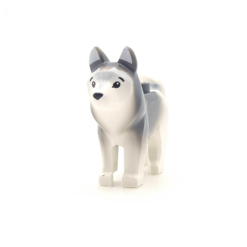 Weiß grauer lego husky - lego,