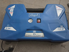 Scheppach Druckluft-Kompressor Aircase 2 L / 8 bar # Voll funktionsfähig #