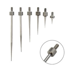 6pcs / Set High Speed Stahl Anzeige Digital Test Plattenspieler Maßband