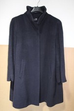 Peter Hahn Damen Mantel Herbst Winter Gr. 44 Topqualität 50%Alpaka 50%Schurwolle