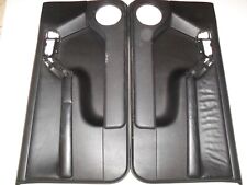 VW Golf 4 Cabrio Recaro schwarz Colour Concept Leder Türverkleidungen