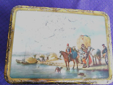 Alte Mondamin Vanillinzucker Blechdose 22 x 17 x  7 cm Mondamin Hamburg