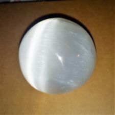 große Selenit Kugel Fasergibs Irrisierend Selenite Nr 3 Steinkugel Sphere Zen