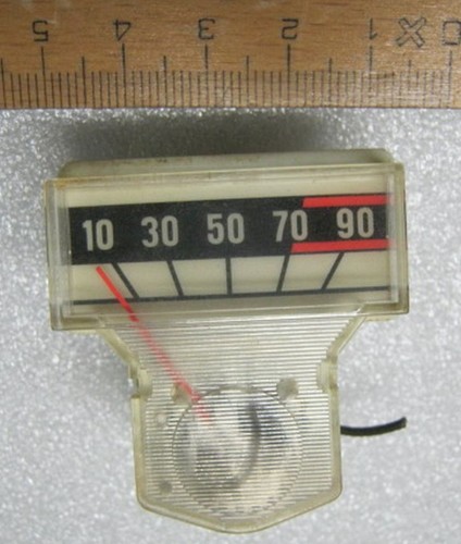 Profilinstrument meter - profilinstrument, vu-meter