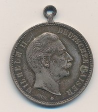 Medaille wilhelm deutscher - wilhelm, ii.