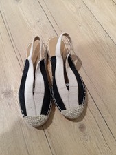 Espadrille mit Schnürung