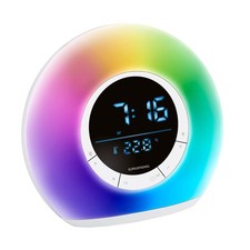 Grundig Tageslichtwecker – Nachttischlampe Radio und Bluetooth – Lichtwecker mit