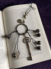 Türschutz Glocken und Schlüssel Schlüsselanhänger Okkult Deko Hexerei Hexe Halloween