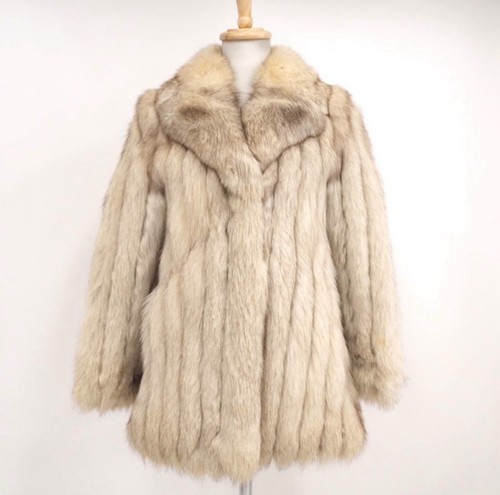 Vintage fuchspelzmantel - vintage,