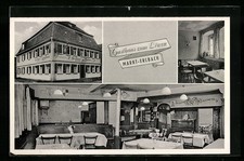 Ansichtskarte markt erlbach - ansichtskarte,