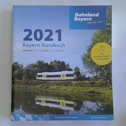 Bayern kursbuch 2021 - bayern-kursbuch,