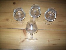 4 Napoleon Cognac-Schwenker / Cognac-Gläser