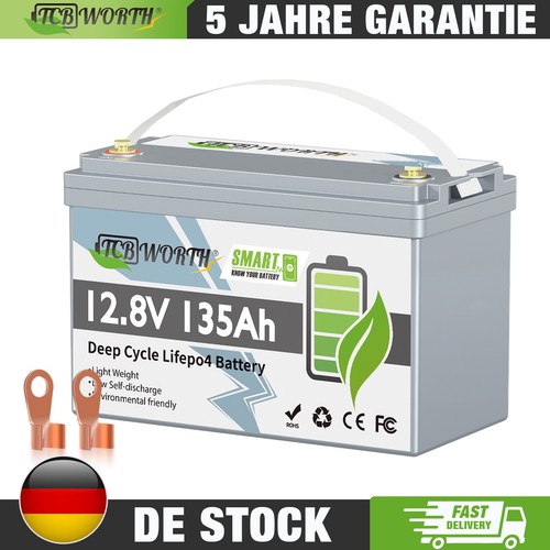 12v 135ah lifepo4 lithium - 135ah,