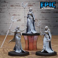 Epic Miniatures Fantasy 28mm - ELF QUEEN Dungeons and Dragons DnD Miniatur
