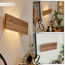 LED Flur Strahler Holz/grau