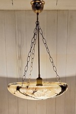 Art Deco Deckenlampe 30er