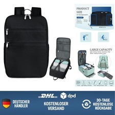 Reise-Handgepäck Rucksack für Ryanair 40x20x25cm Laptopfach Tasche Flugzeug