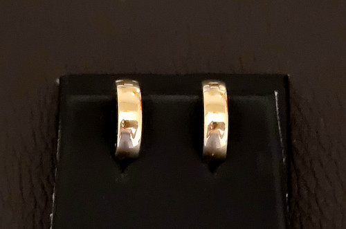 Paar creolen 585 gelbgold - paar,