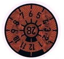 P.lakette HU Auto Motorrad TÜV Aufkleber 