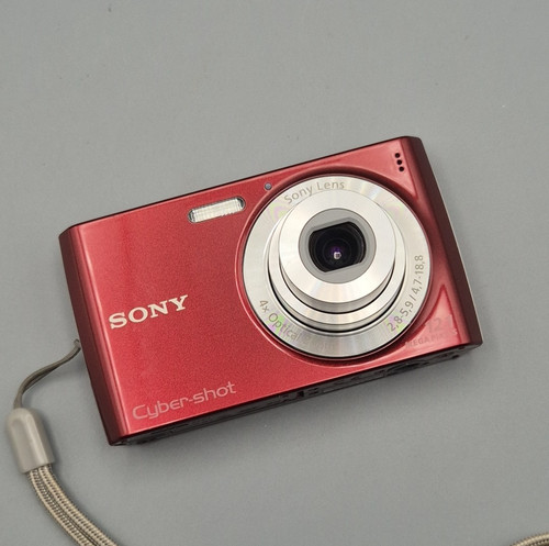 Sony cybershot dsc w510 - cybershot, rot