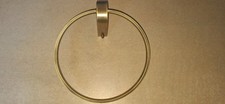 Handtuchring einfach Handtuchhalter rund messing D ca. 20 cm wie Neu