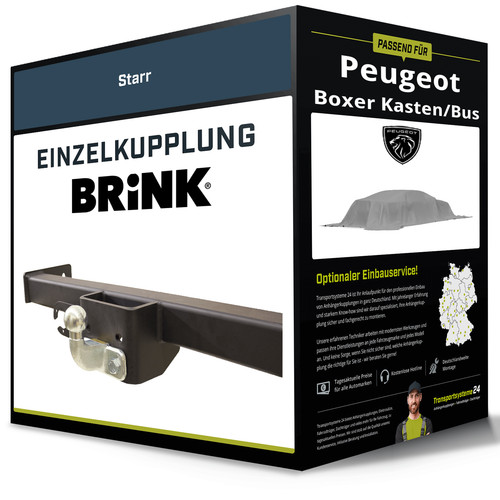 Starre anhängerkupplung für - starre,