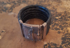 Band of Angels  Armband    Silber 925er mit Leder   ca. 18 cm  Wie ElfCraft !