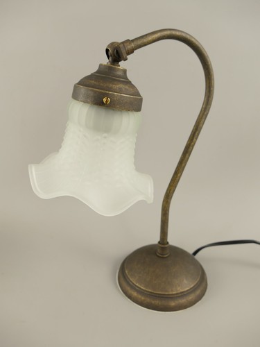 Tischlampe antik blume - antik,