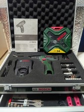 ✨114 Teilig Bosch PSR Akkuschrauber Set Alu Koffer✨ Schraubenzier+Ringschlüssel 