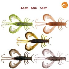 Zeck Edward Gummikrebs Gummiköder Softbait Craw Barsch Zander 4,5cm 6cm 7,5cm
