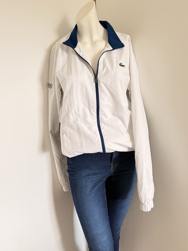 Lacoste sportjacke weiß - sportjacke,