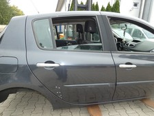 Tür hinten rechts Clio 3 Gris Eclipse metallic B66