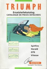 BASTUCK, Ersatzteilekatalog 1998 für TRIUMPH: Spitfire, Herald, GT6, Vitesse